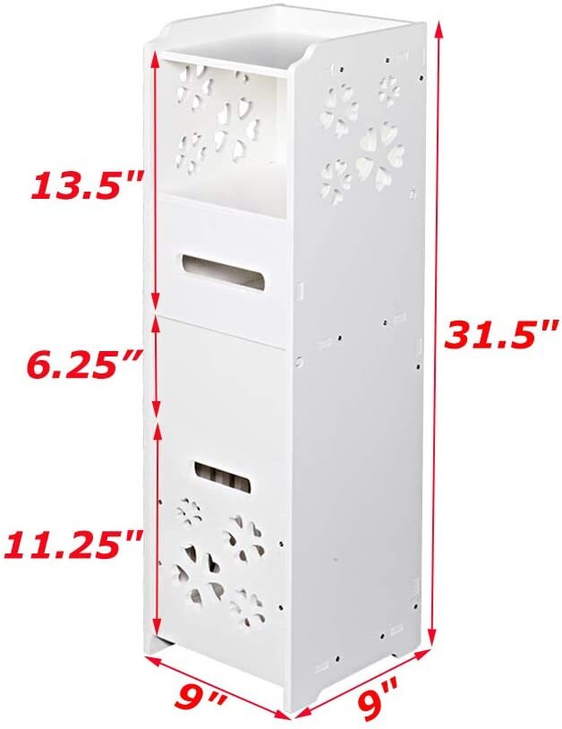 Gabinete de baño Baño Trastero Esquina Gabinete de piso libre | Etsy