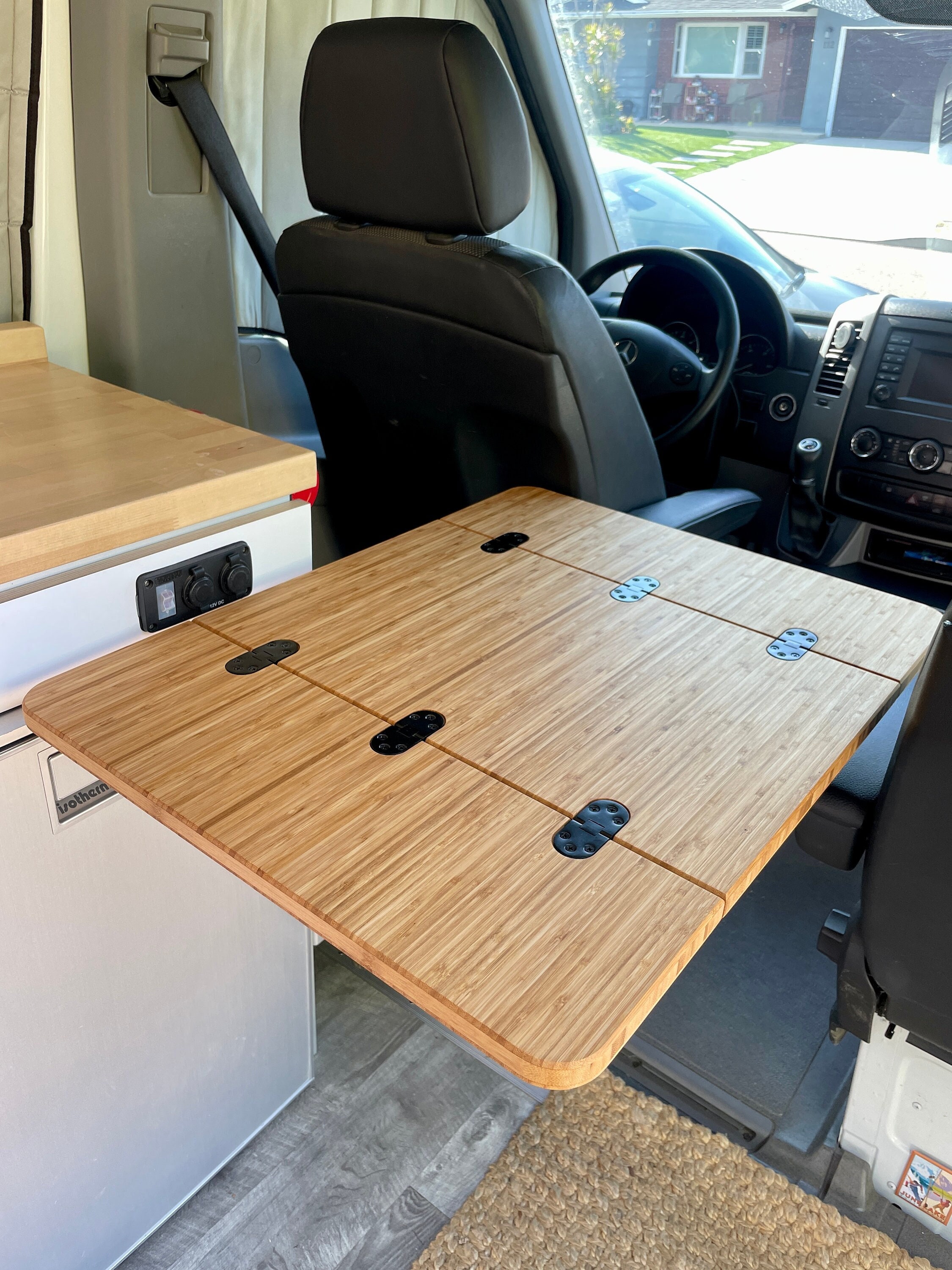Table pliante mobile, accessoires de Modification pour camping-car