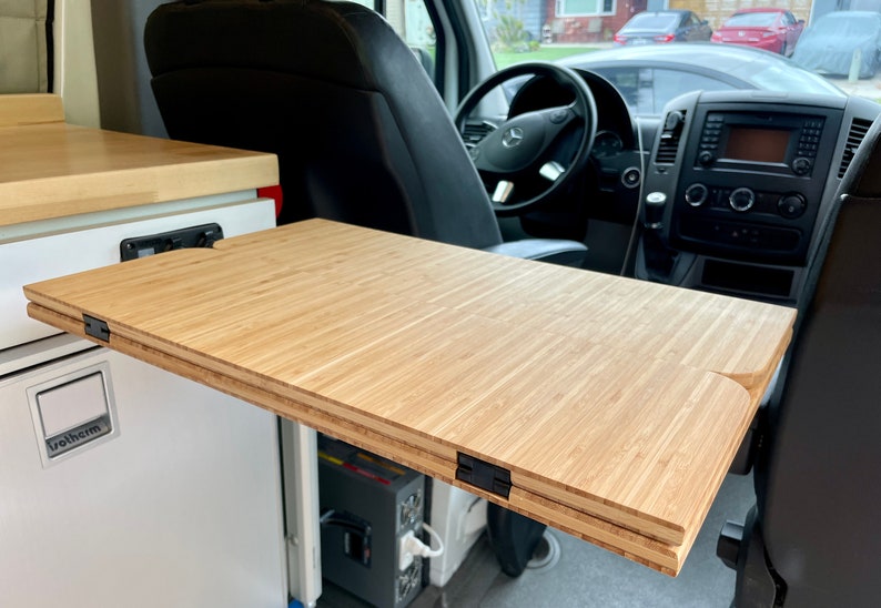Folding Bamboo Lagun Table 1/2" Thick for Camper Vans and Rvs - Etsy