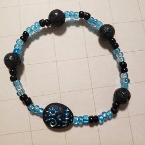 SUGAR SKULL bracelet | dia de los muertos
