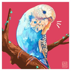 Exotic Animals: Custom Digital Pet Portrait