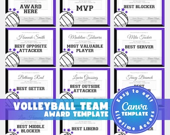 Volleyball Editables
