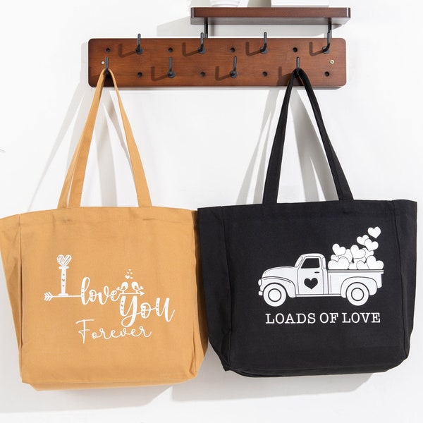 Sacs fourre-tout de plage personnalisés pour les filles, sac fourre-tout en toile personnalisé, sacs de week-end pour femmes, sac fourre-tout shopping, cadeau fourre-tout de voyage pour femmes