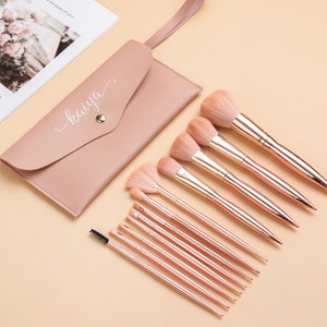 Cosmetic Brushes Set, Makeup Gift Set for Women, Make-up Gifts for Her, Birthday Gift for Best Friend, Travel Gifts, Bridesmaid Gifts