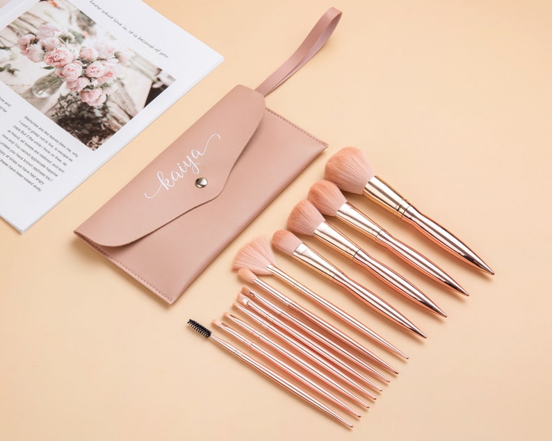 Cosmetic Brushes Set, Makeup Gift Set for Women, Make-up Gifts for Her, Birthday Gift for Best Friend, Travel Gifts, Bridesmaid Gifts image 7