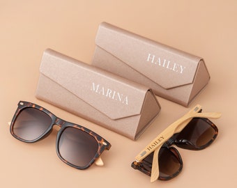 Personalized Gifts for Her, Beach Sunglasses with Box for Women, Wedding Favors, Bachelorette Party Gifts, Bridesmaids Gifts, Travel Gifts