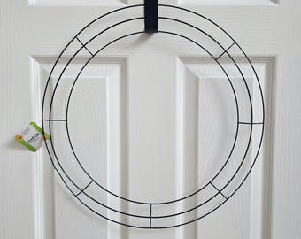18" Wreath Frame - 3D Wreath Form for DIY Deco Mesh, Burlap, and Yarn Wreaths