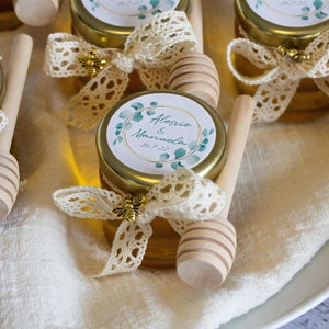 Gastgeschenk Honig 50g für Hochzeit Taufe Kommunion Etsy.de