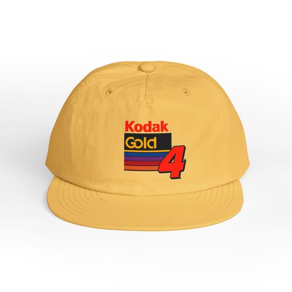 Vintage Kodak Racing Hat - Recycled Nylon Snapback - Etsy