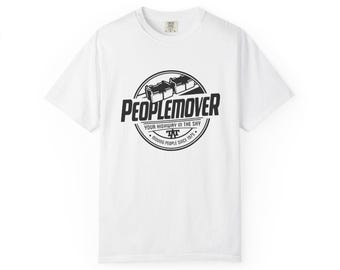 PeopleMover Disney Magic Kingdom Vacation Comfort Color Unisex T-shirt, Classic Tee, Theme Park Shirt, Gift for Disney Fans, Retro Style Top