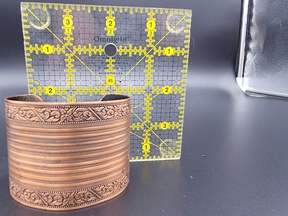 CopperCraft Guild 1970's Solid Copper Cuff - image 2