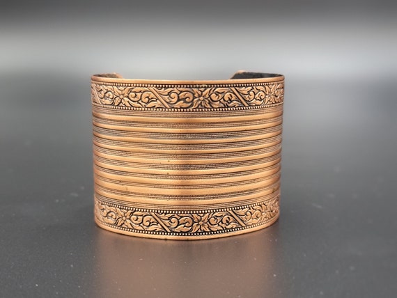 CopperCraft Guild 1970's Solid Copper Cuff - image 1