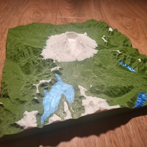 Horizons - Topografisch model van Mount Saint Helens