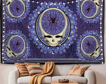 グレイトフル・デッドのブラックライトポスター、ダンシングベア