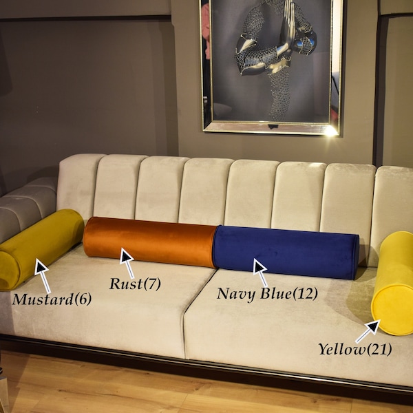 Long Bolster Pillow Etsy