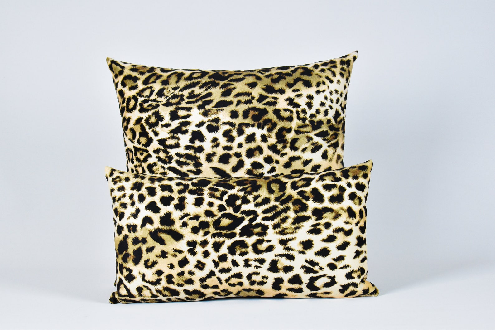 Leopard Velvet Pillow Coveranimal Print Cheetah Living Room Etsy