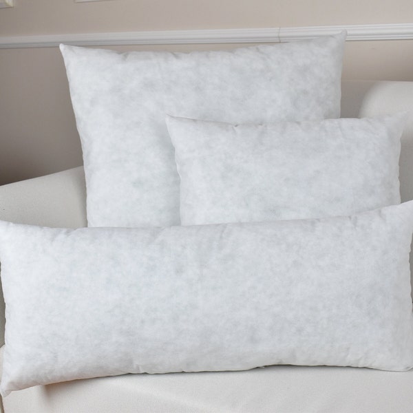 Down Alternative Pillow Insert Lumbar Etsy