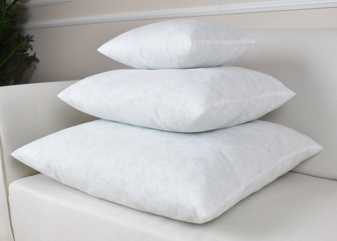 Any Size Pillow Insert, Square and Lumbar Pillow Insert, Stuffing for
