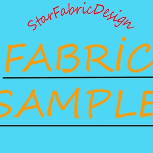 Fabric Samples 1+4 Pieces / We will send you 5 different fabric samples together with the one you want to buy.