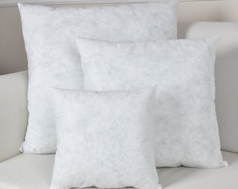 Square/Rectangle Pillow Insert, Antiallergenic Polyfill, Handmade