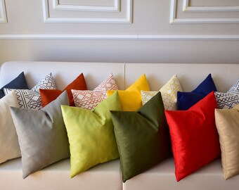 Aztec Striped Outdoor Pillow Cover, Garden Decor, Handmade