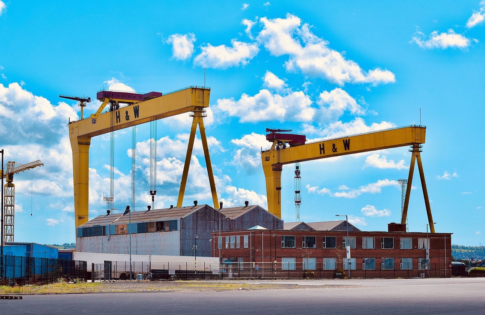Harland & Wolff Cranes Belfast Photo Print Belfast Etsy