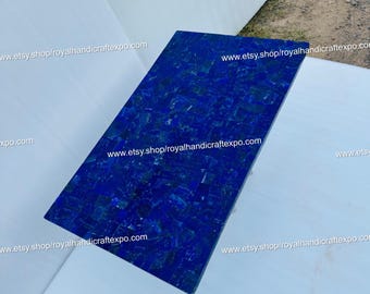 Rectangular Lapis Lazuli Tabletop | Dining Tabletop | Coffee Table (Customizable)