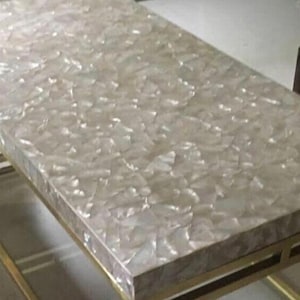 Mother Of Pearl Coffee Table, Dining Table Top, Center Table Top, Hallway Table, shell table top, Stone Table Top, Mop Table, Garden Table