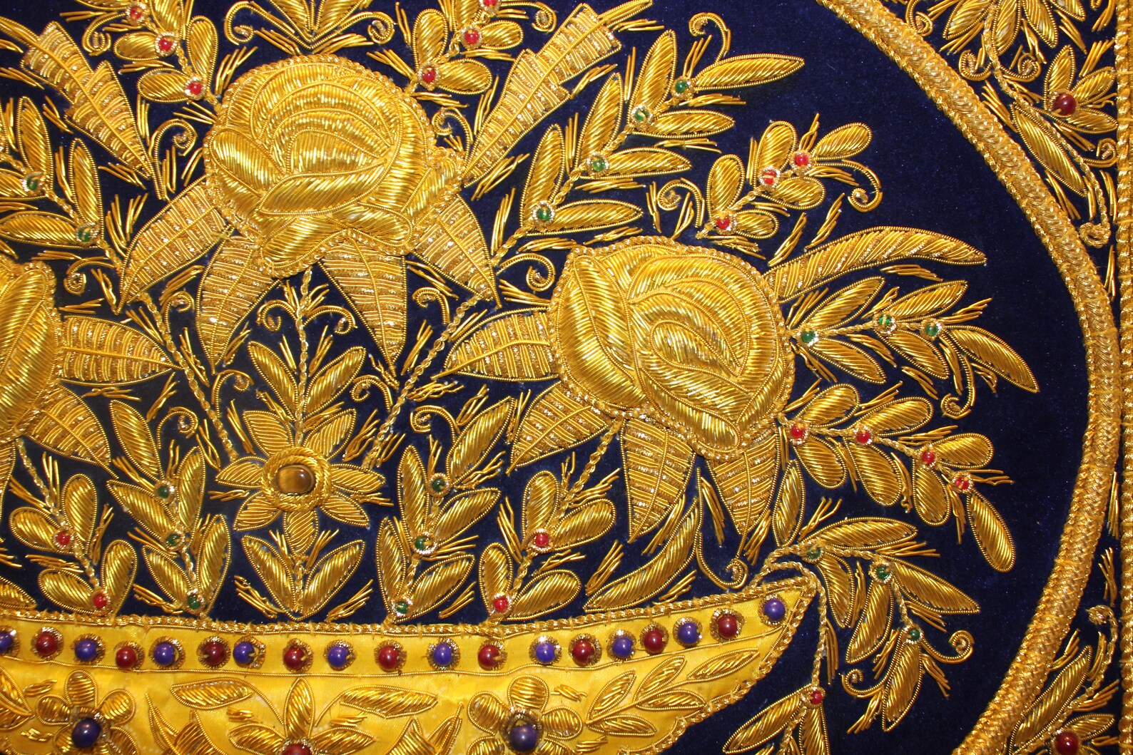 Jewel Carpet Wall Decor With Beautiful Flower Design Etsy