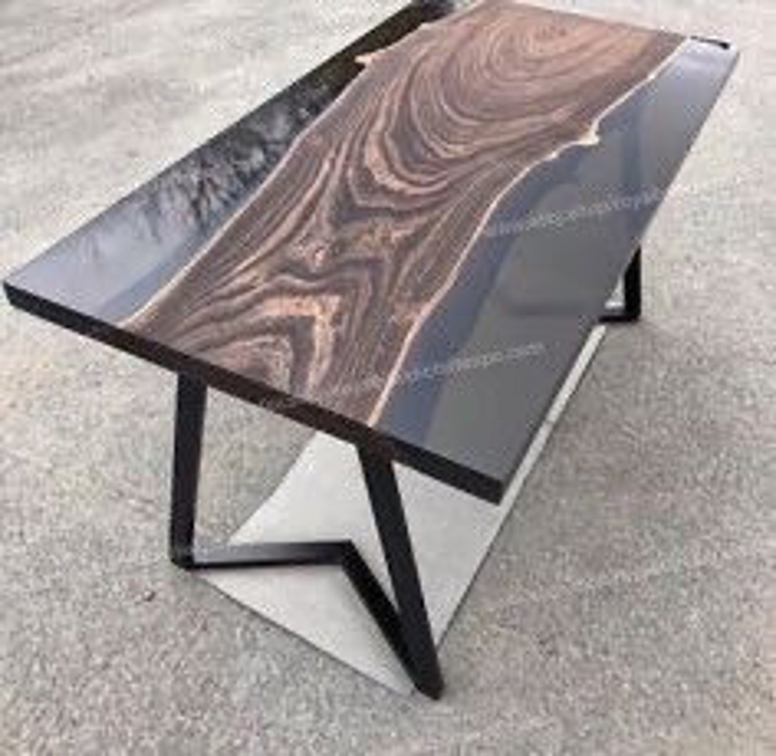 Resin Table Top River Table Top Epoxy Coffee Table Epoxy - Etsy