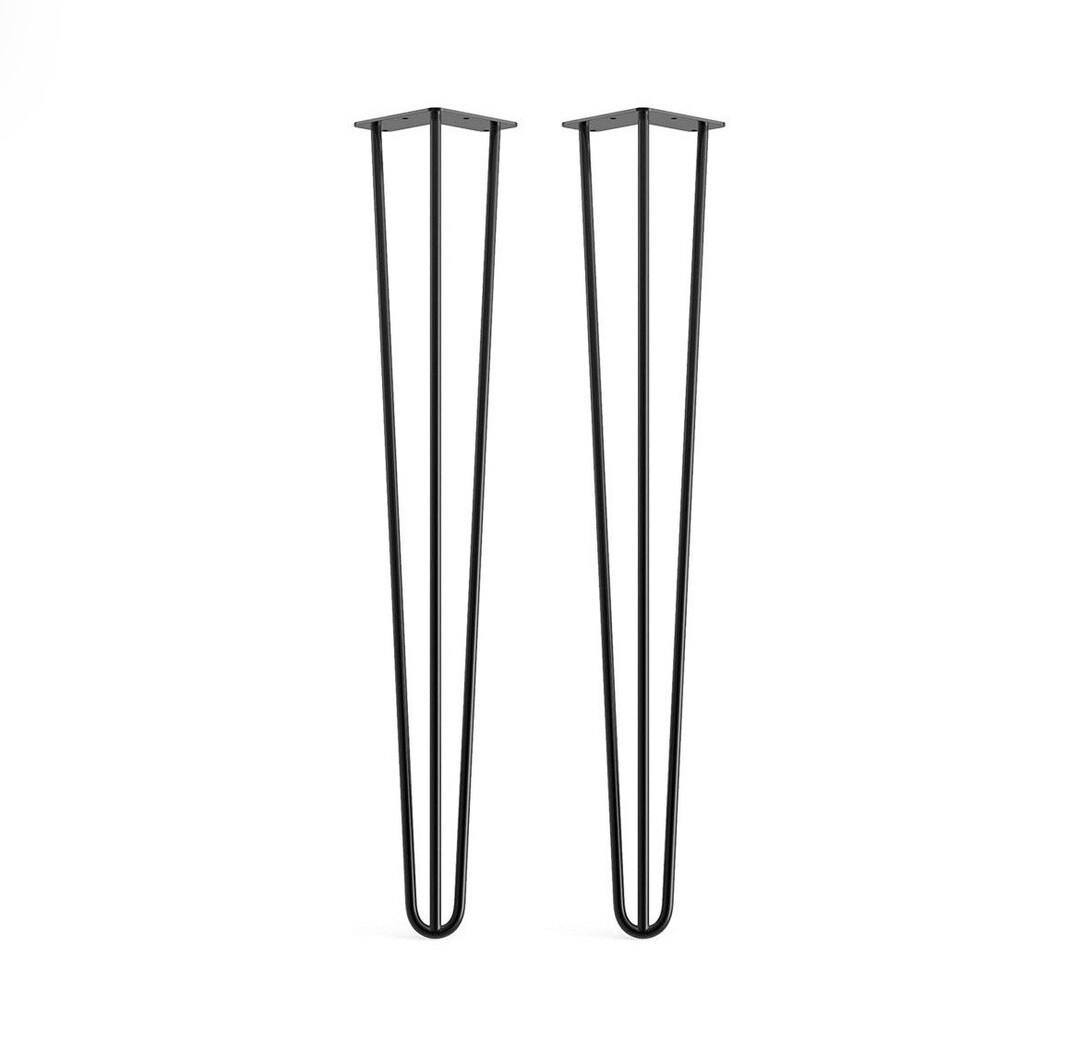 Dining Table Legstrapezoid Solid Steel Table Legsoffice Etsy