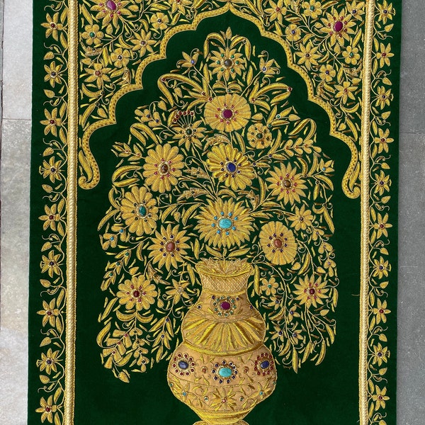 Maroon Zardozi, Pearl And Stone Work main image 0