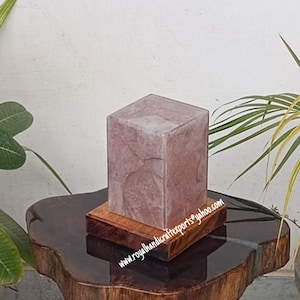 Rose Quartz Lamp, Crystal Lamp, Natural Crystal Lamp, Lamp, Quartz Lamp, Agate Lamp, Crystal Light, Onyx Light, Quartz