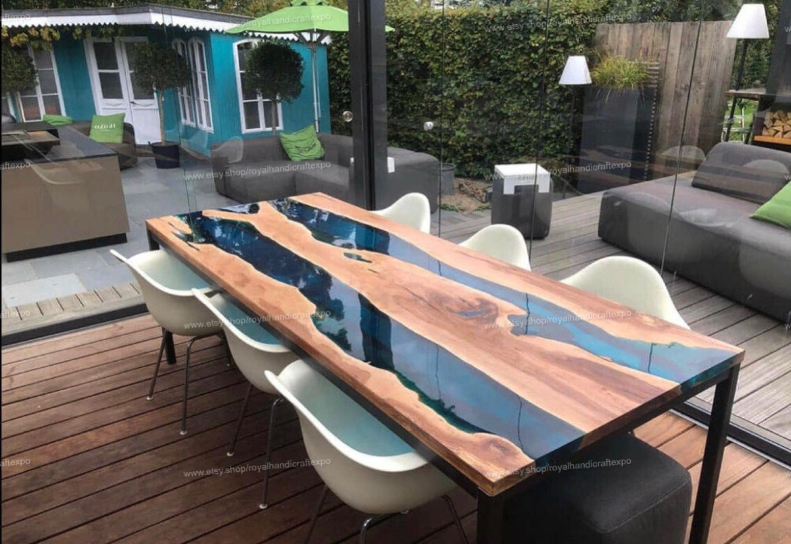 Epoxy Table Top, Epoxy Resin Table, River Table Epoxy, Epoxy Dining Table Etsy