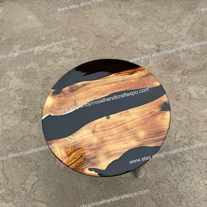 Epoxy Resin Coffee Table/ Epoxy wooden table / Epoxy Tabletop Stand Not Include.