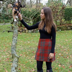 Scotland Plaid Skirt Etsy Singapore