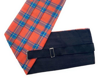 Gents Pure Wool Inverness District Tartan Cummerbund - Made in Scotland