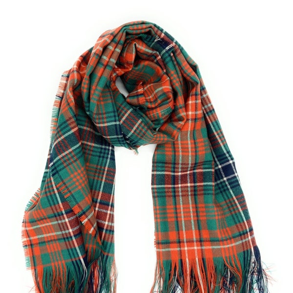 Reine Wolle Wilson Antike Tartan Stola/Schal/langer Schal - Made In Scotland