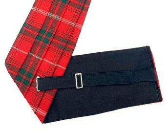 Gents Pure Wool Rothesay Duke of Modern Tartan Cummerbund - Made in Scotland