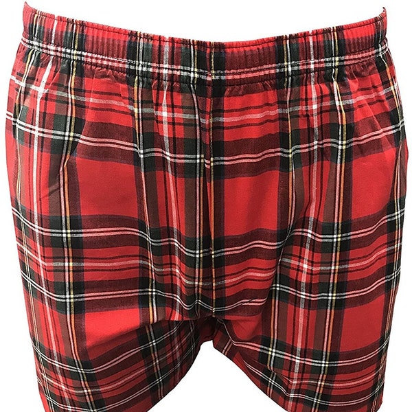 Mens Tartan Shorts Etsy