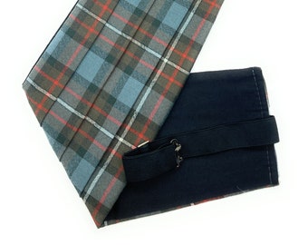 Gents Pure Wool Ferguson Weathered Tartan Cummerbund - Made in Scotland