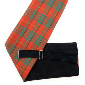 Gents Pure Wool Cameron Ancient Tartan Cummerbund Made in Scotland image 1