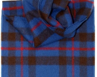 Pure Lambswool Elliot Tartan Clan Scarf - Made in Scotland