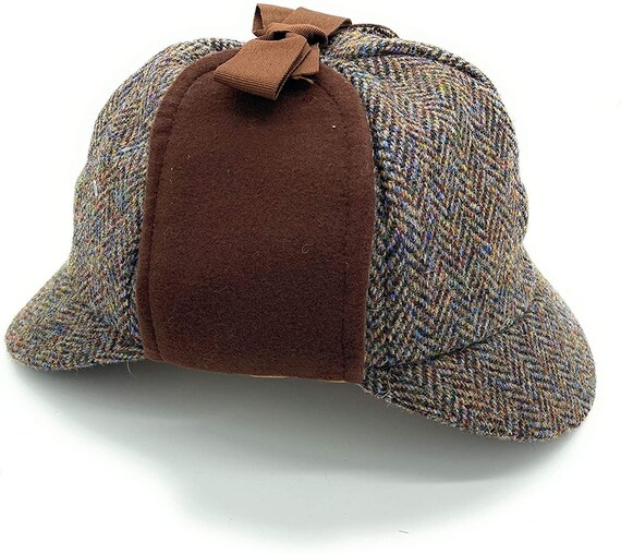 Gents Authentic Harris Tweed Brown 