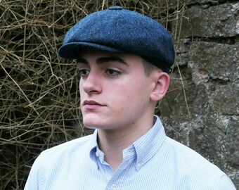 glen appin harris tweed flat cap