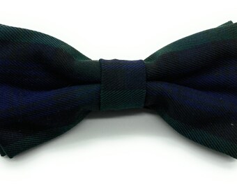 Gents Black Watch Tartan Bow Tie