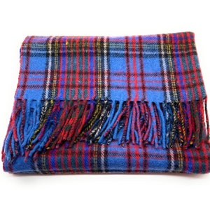 Wool Blend Anderson Tartan Knee Length Travel Rug/Blanket