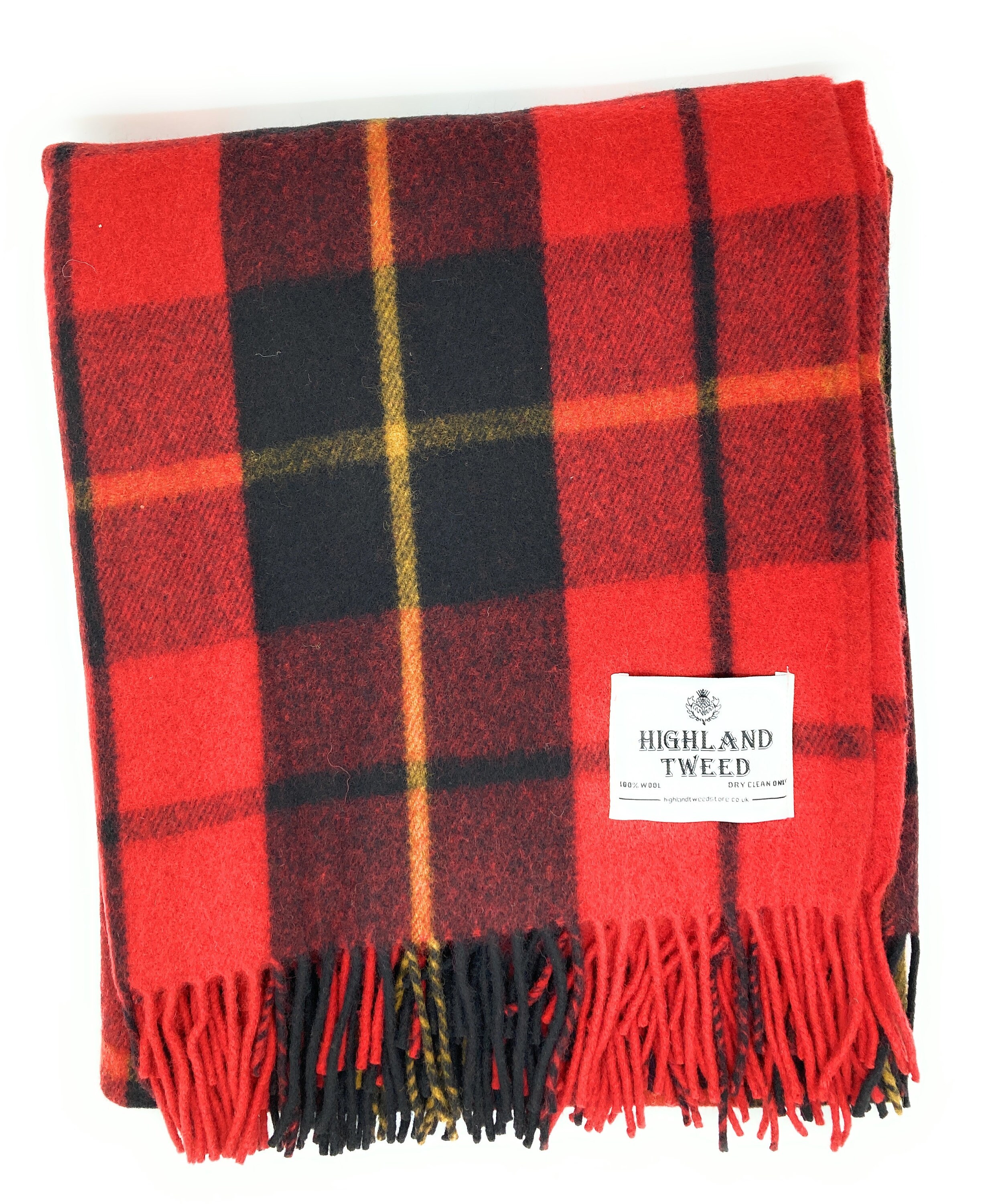 Pure Wool Wallace Tartan Travel Rug/blanket Etsy