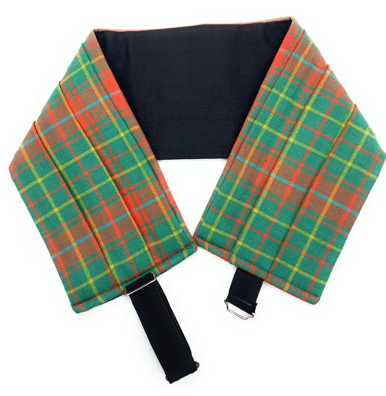 Gents Pure Wool Burnett Ancient Tartan Cummerbund Made in Scotland image 2