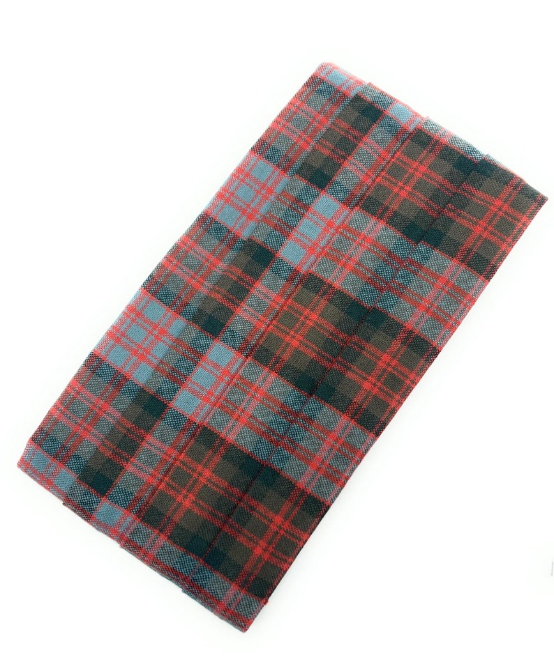 Gents Pure Wool MacDonald Weathered Tartan Cummerbund Made in Scotland image 3